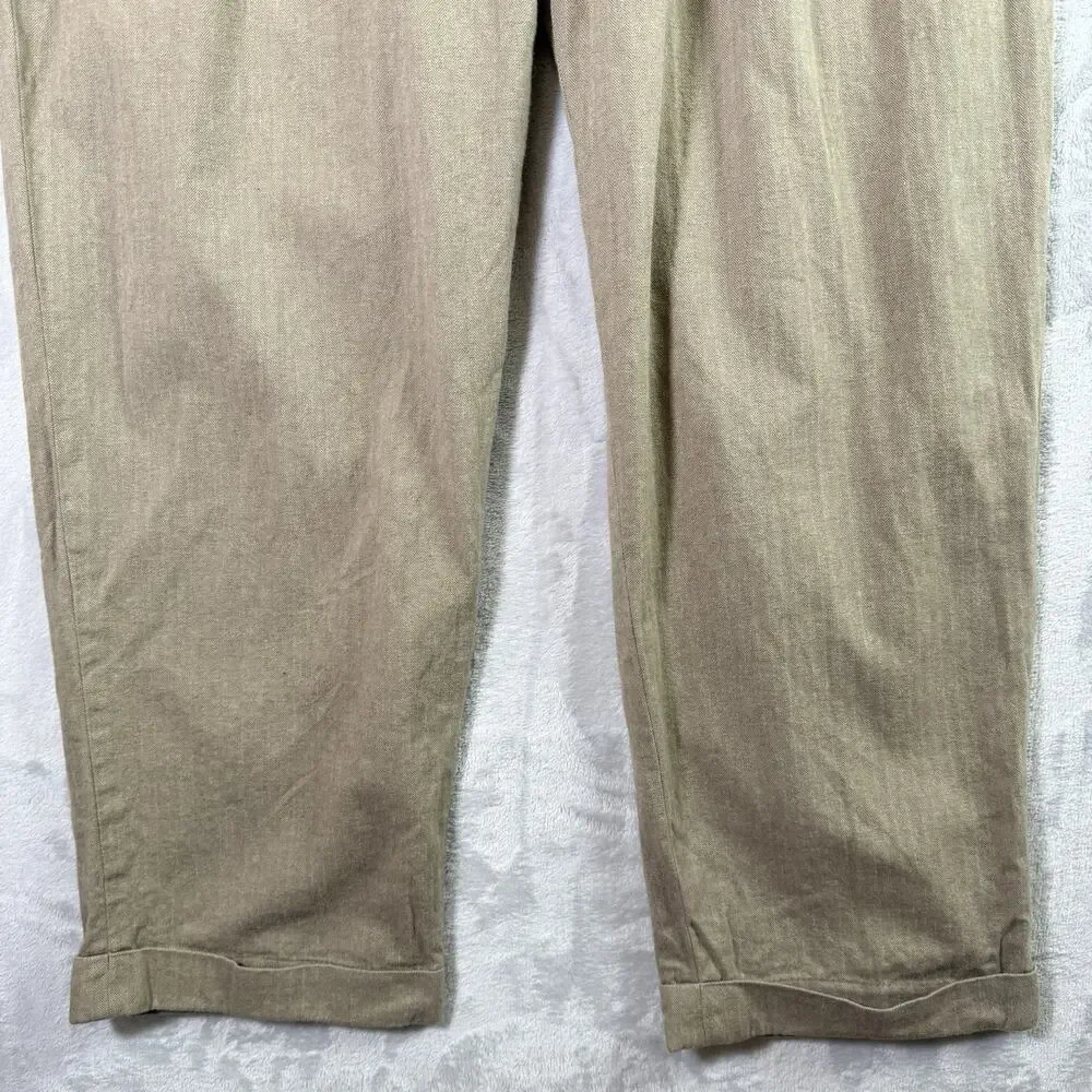 Vintage Polo Ralph Lauren Men's Chino Pants Size‎ 38/30 Tan Dress Pants Cotton